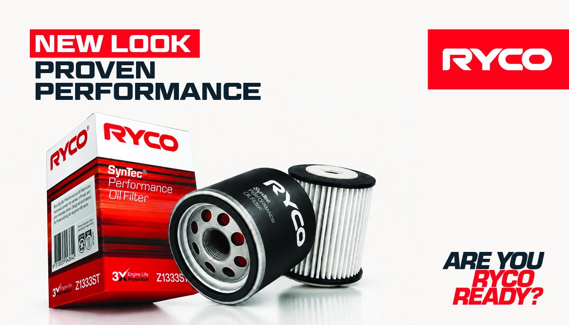 Ryco SynTec Performance Oil Filter — New look, proven performance. Are you Ryco ready?