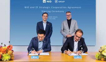 ZF AND NIO SIGN STRATEGIC COOPERATION AGREEMENT