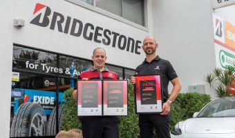 BRIDGESTONE NAMES TOP PERFORMING STORES