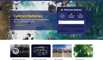 CENTURY BATTERIES LAUNCHES NEW STREAMLINED WEBSITE