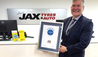 JAX TYRES & AUTO RECOGNISED WITH CANSTAR BLUE AWARD