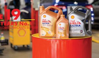 SHELL NAMED NUMBER ONE GLOBAL LUBRICANTS SUPPLIER FOR 19TH YEAR